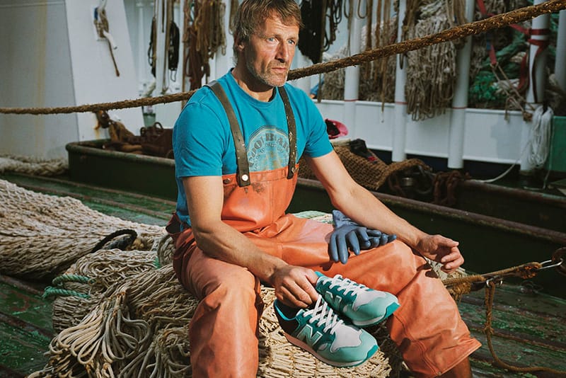 An Exclusive First Look at Hanon x New Balance's "Fisherman's Blues" Collab