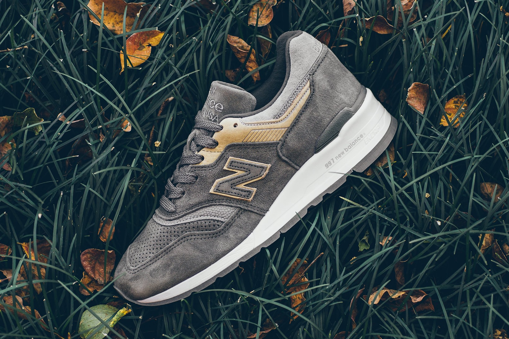 New Balance M997FGG Grey Tan Suede Leather USA Made Sneakers Shoes Footwear 2017 September Release Date Info Politics
