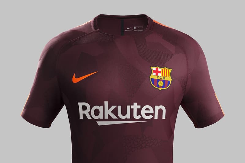 Nike 2017 18 Third Kit Barcelona Chelsea Manchester City Tottenham Hotspur Inter Milan AS Roma
