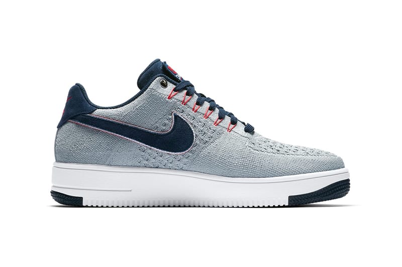 patriots flyknit air force ones