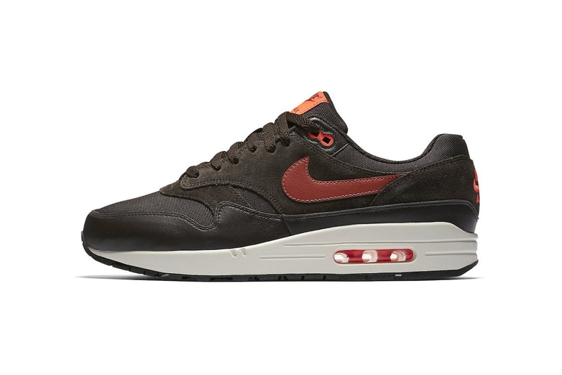 Nike Air Max 1 Dark Brown Orange 2017 Fall Release Date Info Sneakers Shoes Footwear