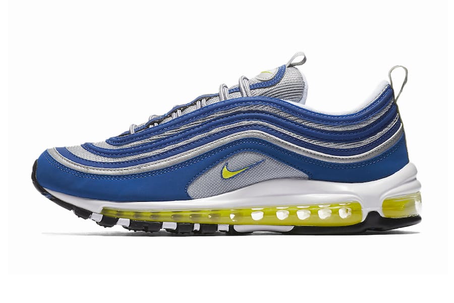 air max 97 yellow red blue