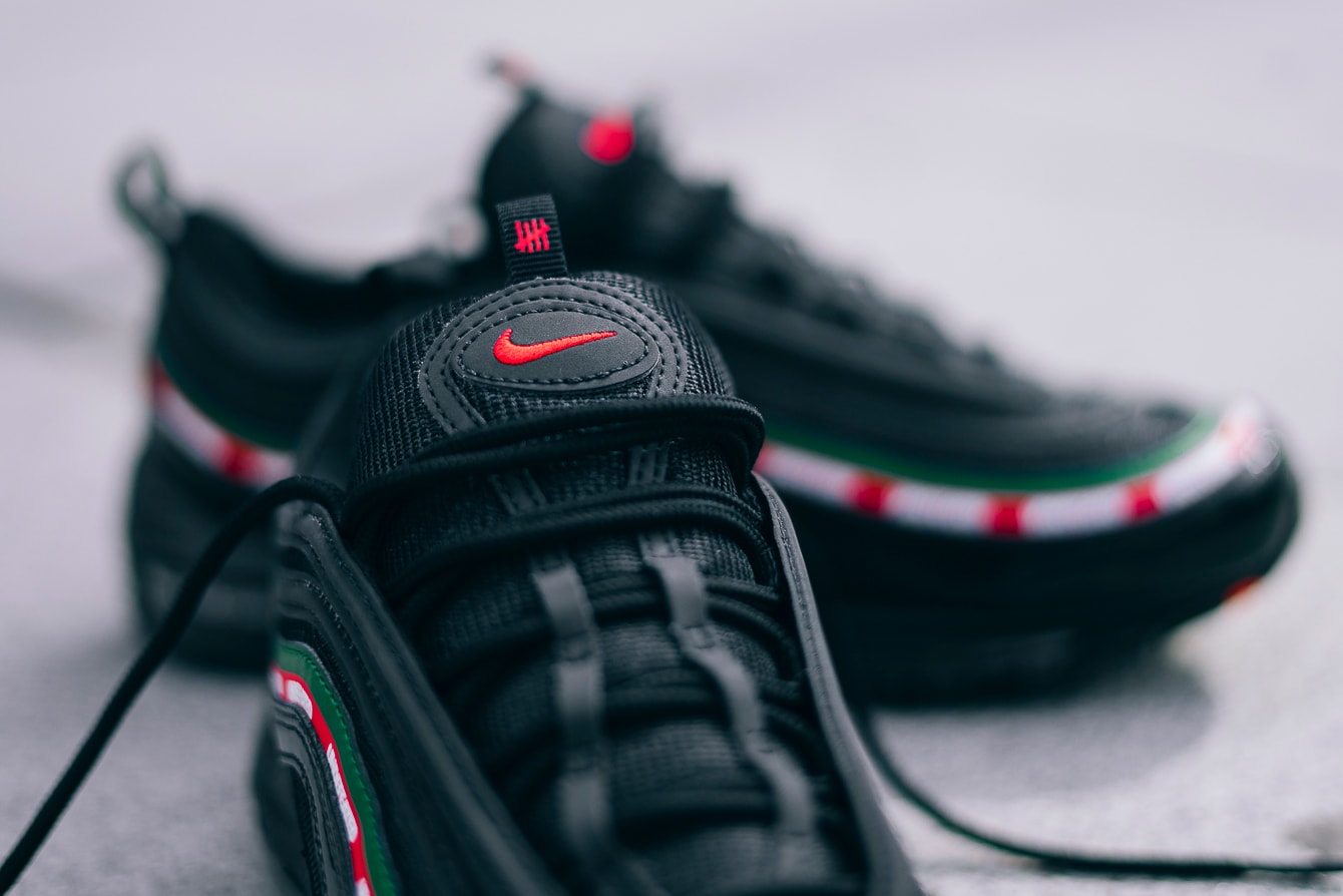 UNDEFEATED x Nike Air Max 97 Black On-Feet