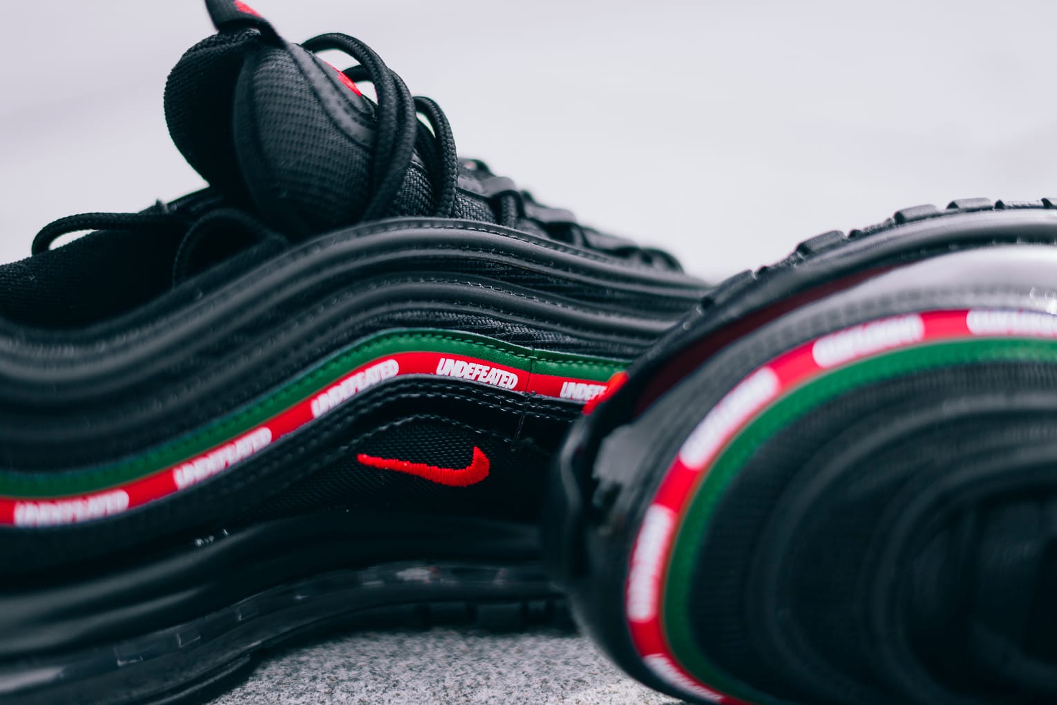 black green and red air max 97