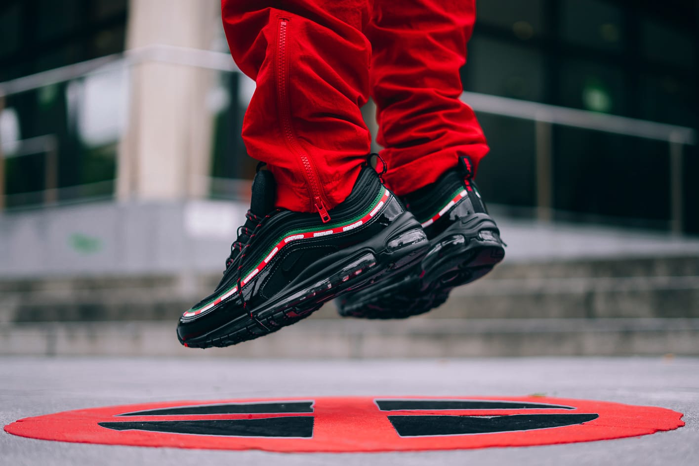nike air max 97 x undefeated black
