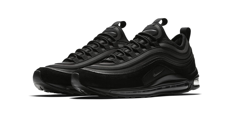 Nike air max 97 ultra triple black mens Clearance