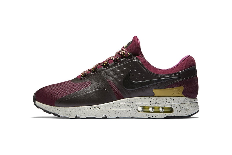 Nike Air Max Zero Bordeaux Bright Cactus 2017 September Release Date Info Sneakers Shoes Footwear