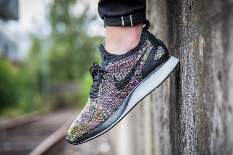 Nike's Mariah Flyknit Racer Shines in "Multicolor 2.0"