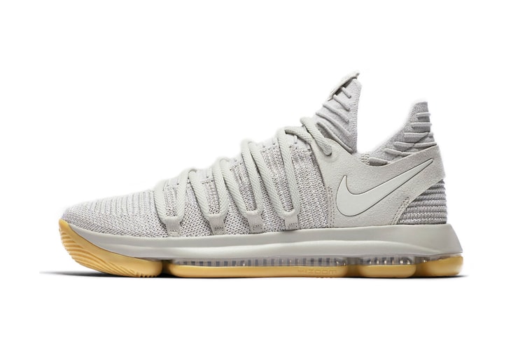 The Nike KD 10 Surfaces in "Pale Grey"