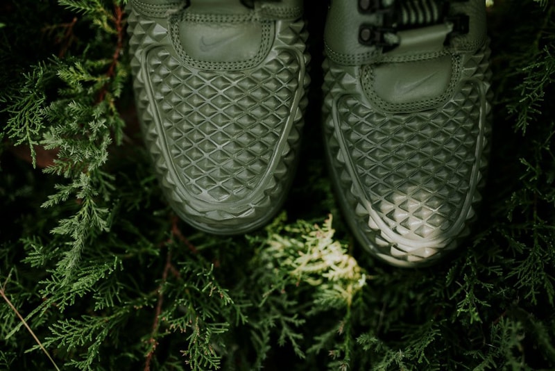 Nike Lunar Force 1 Duckboot Medium Olive Dark Green Colorway