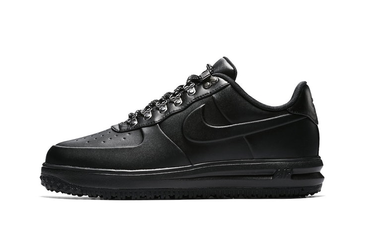 Nike Unveils a "Triple Black" & "Sequoia" Colorway of its Rugged Lunar Force 1 Duckboot Low