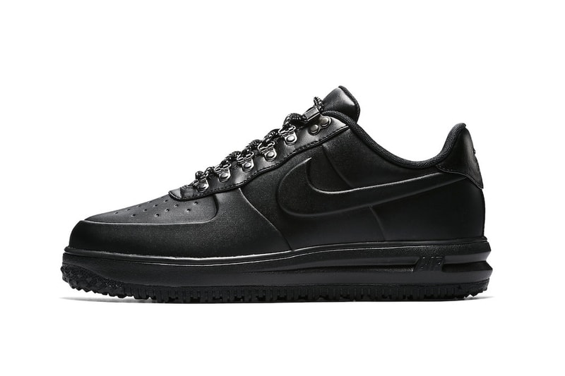 Nike Lunar Force 1 Duckboot Low Triple Black Sequoia