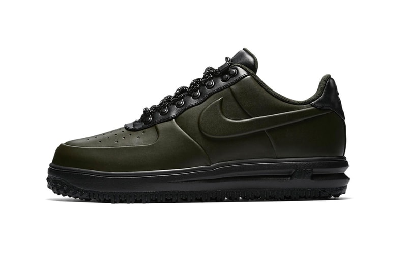 Nike Lunar Force 1 Duckboot Low Triple Black Sequoia