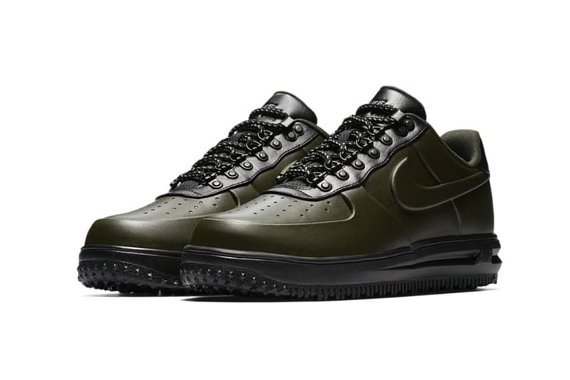 Nike Lunar Force 1 Duckboot Low Triple Black Sequoia