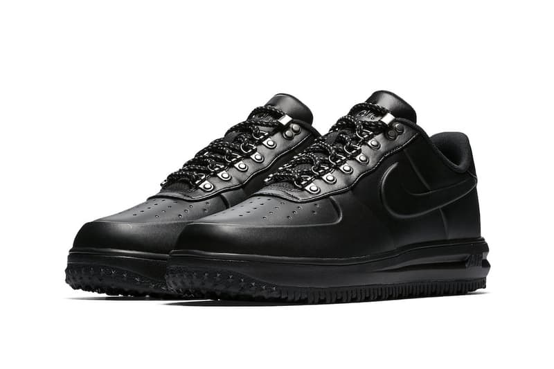 Nike Lunar Force 1 Duckboot Low Triple Black Sequoia