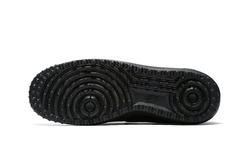 Nike Lunar Force 1 Duckboot Low Triple Black Sequoia