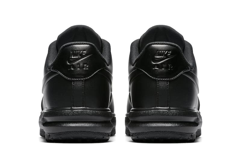 Nike Lunar Force 1 Duckboot Low Triple Black Sequoia