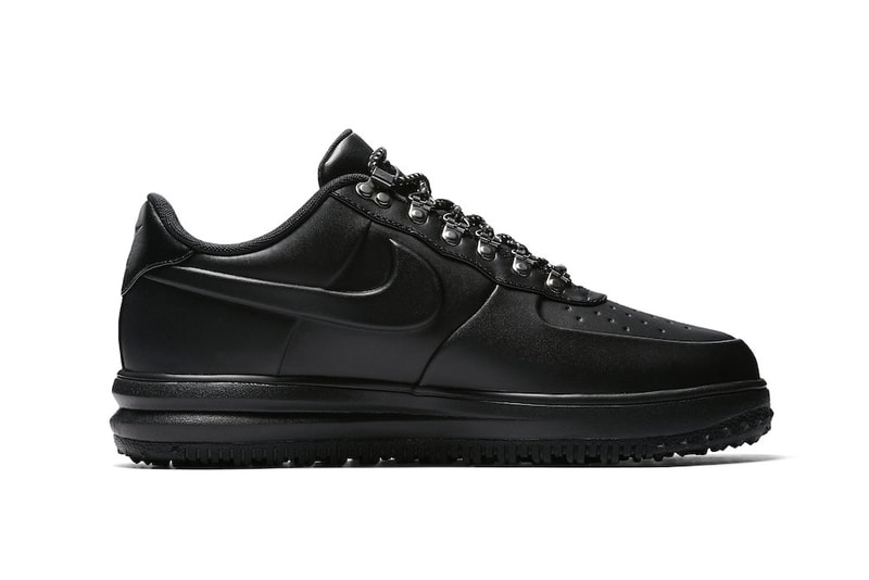 Nike Lunar Force 1 Duckboot Low Triple Black Sequoia
