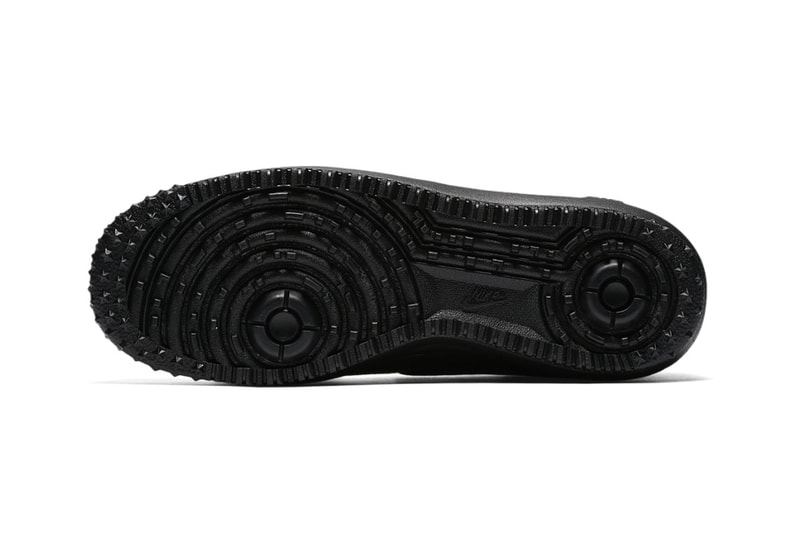 Nike Lunar Force 1 Duckboot Low Triple Black Sequoia