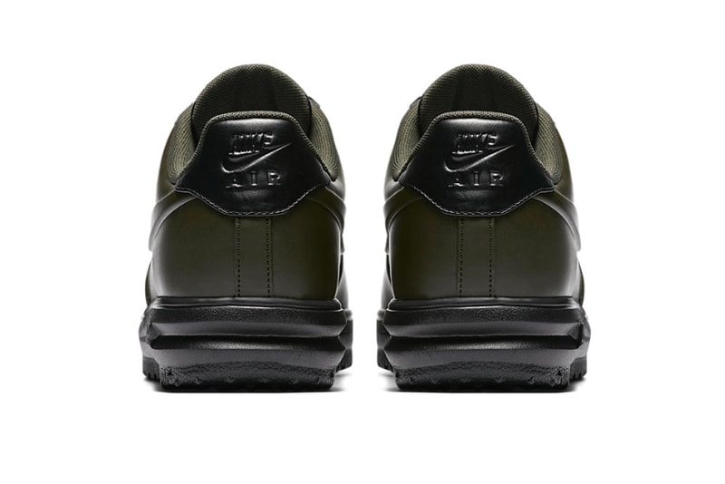 Nike Lunar Force 1 Duckboot Low Triple Black Sequoia