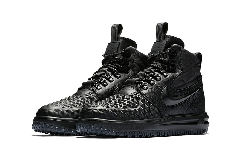 Nike Lunar Force 1 Duckboot black olive footwear 2017 winter fall boot sneaker sneakerboot