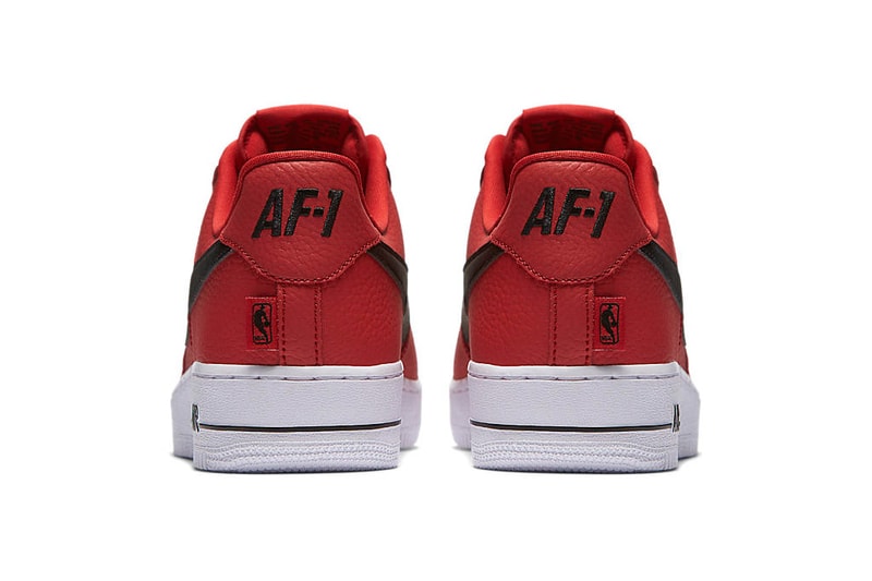 Nike NBA Air Force 1 Low Release Date footwear black white white black burgundy white blue white green white yellow black red black