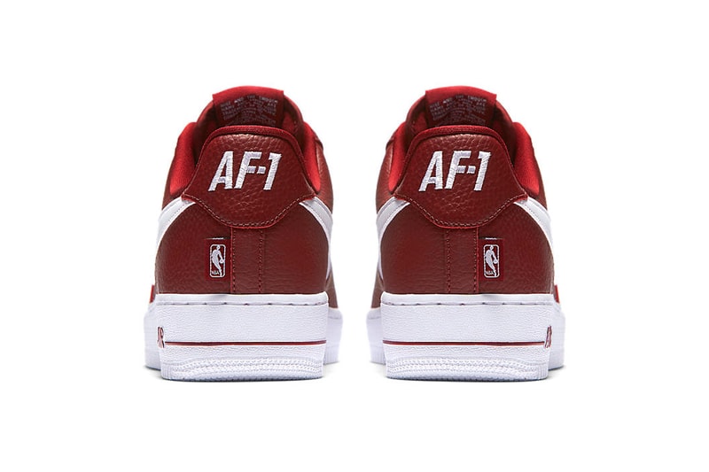 Nike NBA Air Force 1 Low Release Date footwear black white white black burgundy white blue white green white yellow black red black
