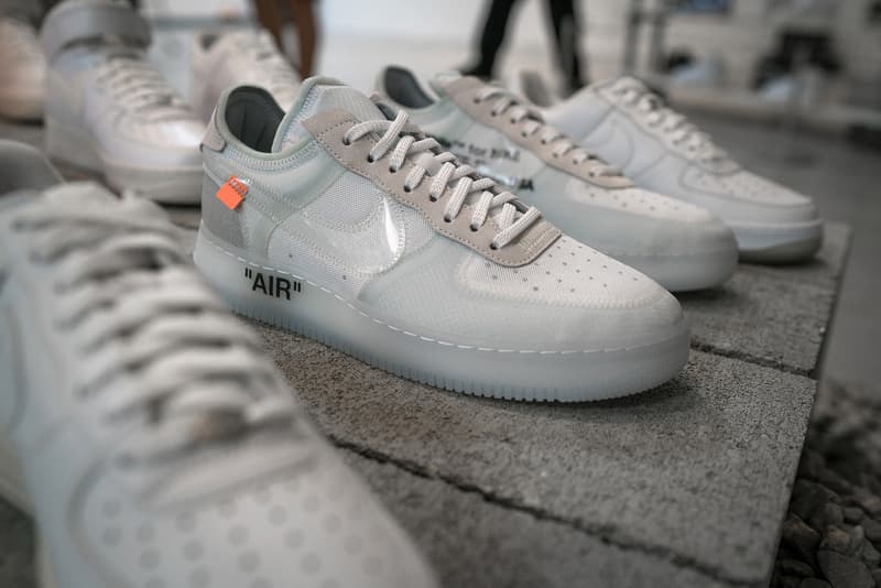Nike NBA jersey Unveiling Los Angeles sports fashion Kevin Durant Paul George JR Smith Nike Air Force 1 Off White Recap