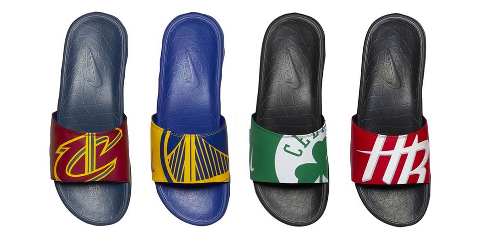 More Nike Slides With NBA Branding Have Surfaced •