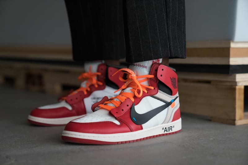 Nike OFF CAMPUS Day 1 Virgil Abloh The Ten Air Jordan 1 Air Max 90 Air Force 1 Air Vapormax Air Presto Blazer React Hyperdunk 2017 Zoom Vaporfly Chuck Taylor Air Max 97