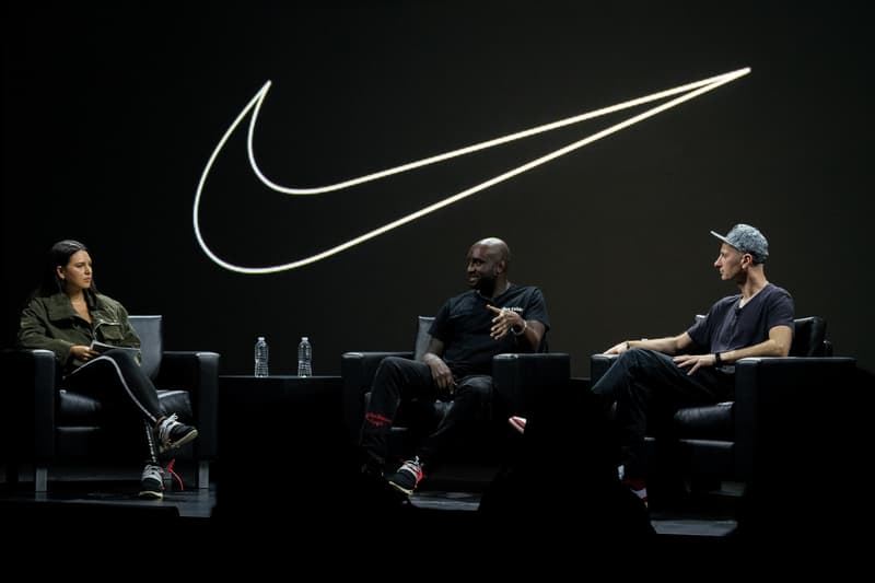 Nike OFF CAMPUS Day 1 Virgil Abloh The Ten Air Jordan 1 Air Max 90 Air Force 1 Air Vapormax Air Presto Blazer React Hyperdunk 2017 Zoom Vaporfly Chuck Taylor Air Max 97