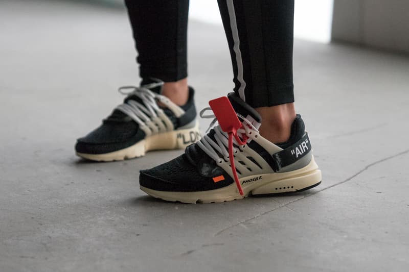 Nike OFF CAMPUS Day 1 Virgil Abloh The Ten Air Jordan 1 Air Max 90 Air Force 1 Air Vapormax Air Presto Blazer React Hyperdunk 2017 Zoom Vaporfly Chuck Taylor Air Max 97