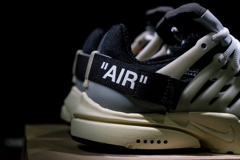 Nike OFF CAMPUS Day 1 Virgil Abloh The Ten Air Jordan 1 Air Max 90 Air Force 1 Air Vapormax Air Presto Blazer React Hyperdunk 2017 Zoom Vaporfly Chuck Taylor Air Max 97
