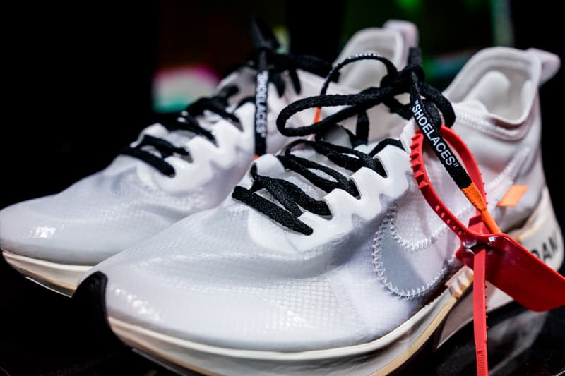 Nike OFF CAMPUS Day 1 Virgil Abloh The Ten Air Jordan 1 Air Max 90 Air Force 1 Air Vapormax Air Presto Blazer React Hyperdunk 2017 Zoom Vaporfly Chuck Taylor Air Max 97