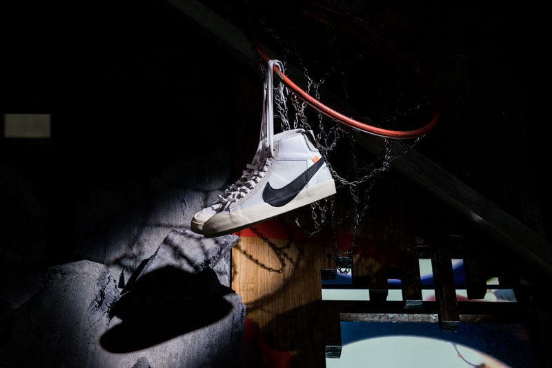 Nike OFF CAMPUS Day 1 Virgil Abloh The Ten Air Jordan 1 Air Max 90 Air Force 1 Air Vapormax Air Presto Blazer React Hyperdunk 2017 Zoom Vaporfly Chuck Taylor Air Max 97
