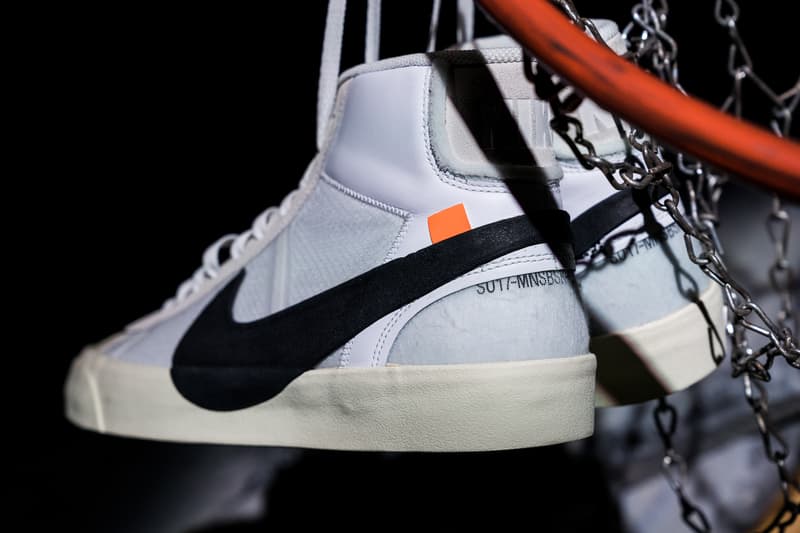 Nike OFF CAMPUS Day 1 Virgil Abloh The Ten Air Jordan 1 Air Max 90 Air Force 1 Air Vapormax Air Presto Blazer React Hyperdunk 2017 Zoom Vaporfly Chuck Taylor Air Max 97