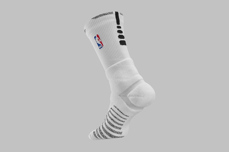 Nike Officially Reveals NBA Socks footwear black white