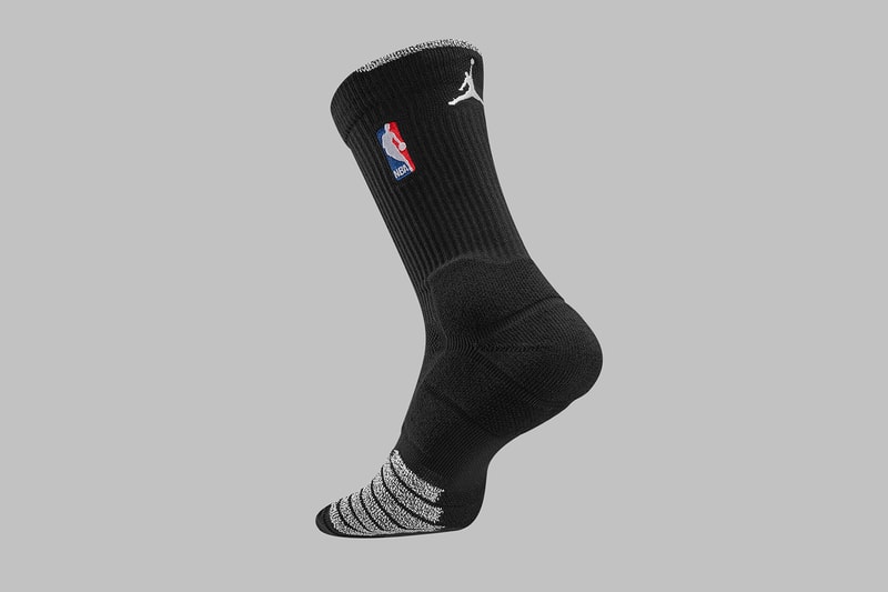Nike Officially Reveals NBA Socks footwear black white