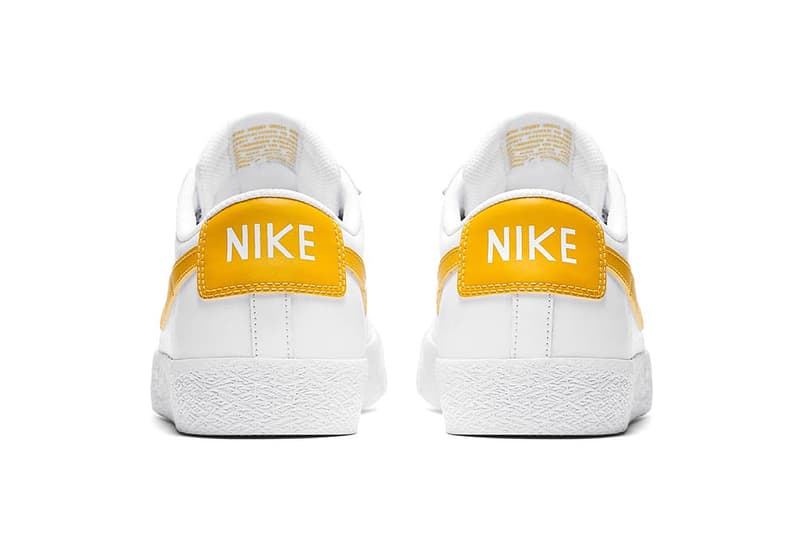 Nike SB Blazer Low White Obsidian Mineral Gold