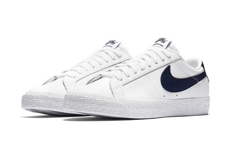 Nike SB Blazer Low White Obsidian Mineral Gold