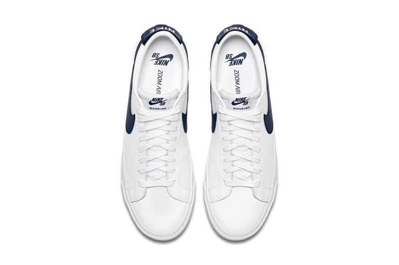 Nike SB Blazer Low White Obsidian Mineral Gold