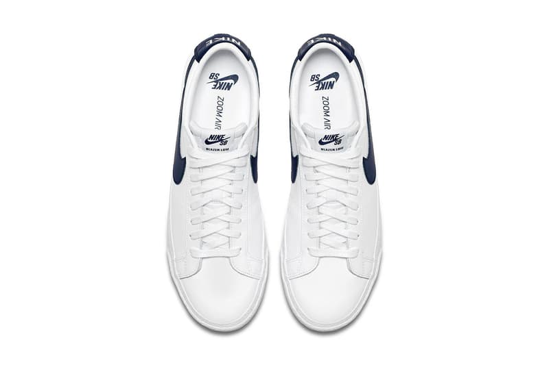 Nike SB Blazer Low White Obsidian Mineral Gold
