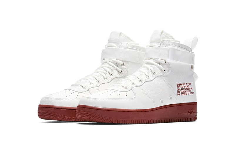 Nike SF AF 1 Mid Ivory Mars Stone sneakers footwear air force 1 Release Info Date September 16