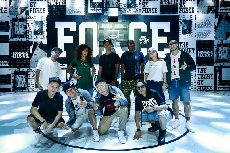 Nike Sportswear "The COURT by FORCE" Booth YOHOOD Photos
