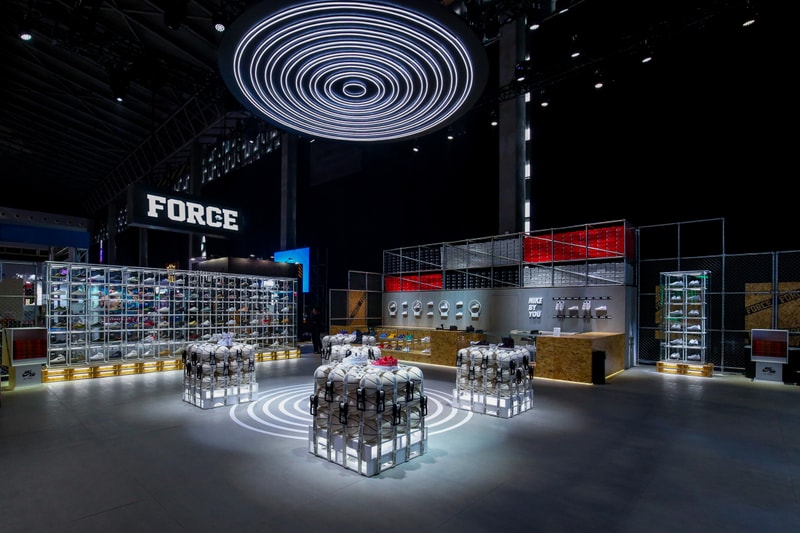 Nike Sportswear "The COURT by FORCE" Booth YOHOOD Photos