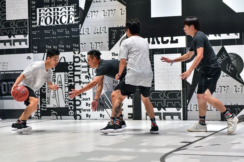 Nike Sportswear "The COURT by FORCE" Booth YOHOOD Photos