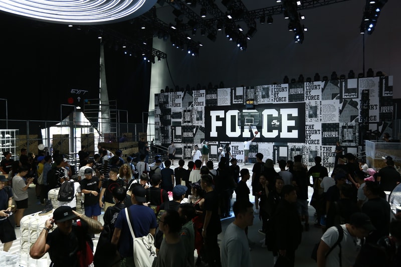 Nike Sportswear "The COURT by FORCE" Booth YOHOOD Photos