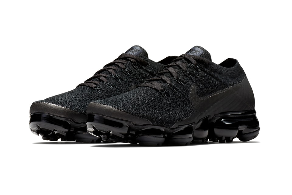 Nike air vapormax 2017 black Clearance