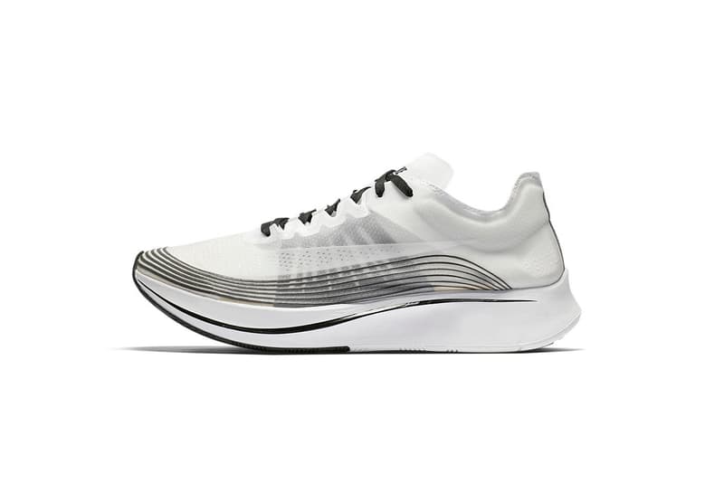 Nike Zoom Fly Official Imagery white black footwear