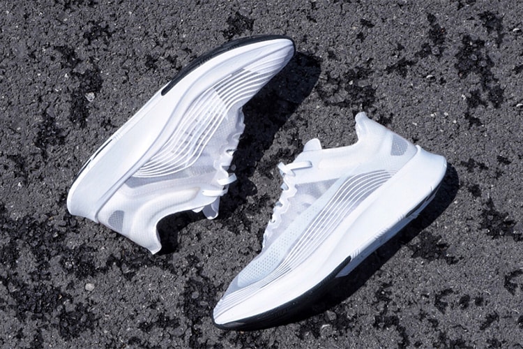 NikeLab Zoom Fly SP Triple White Nike 2017 Release Date Info Sneakers Shoes Footwear